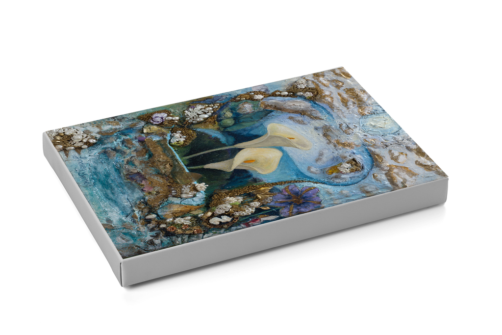 Light And Lilies Canvas Wrap